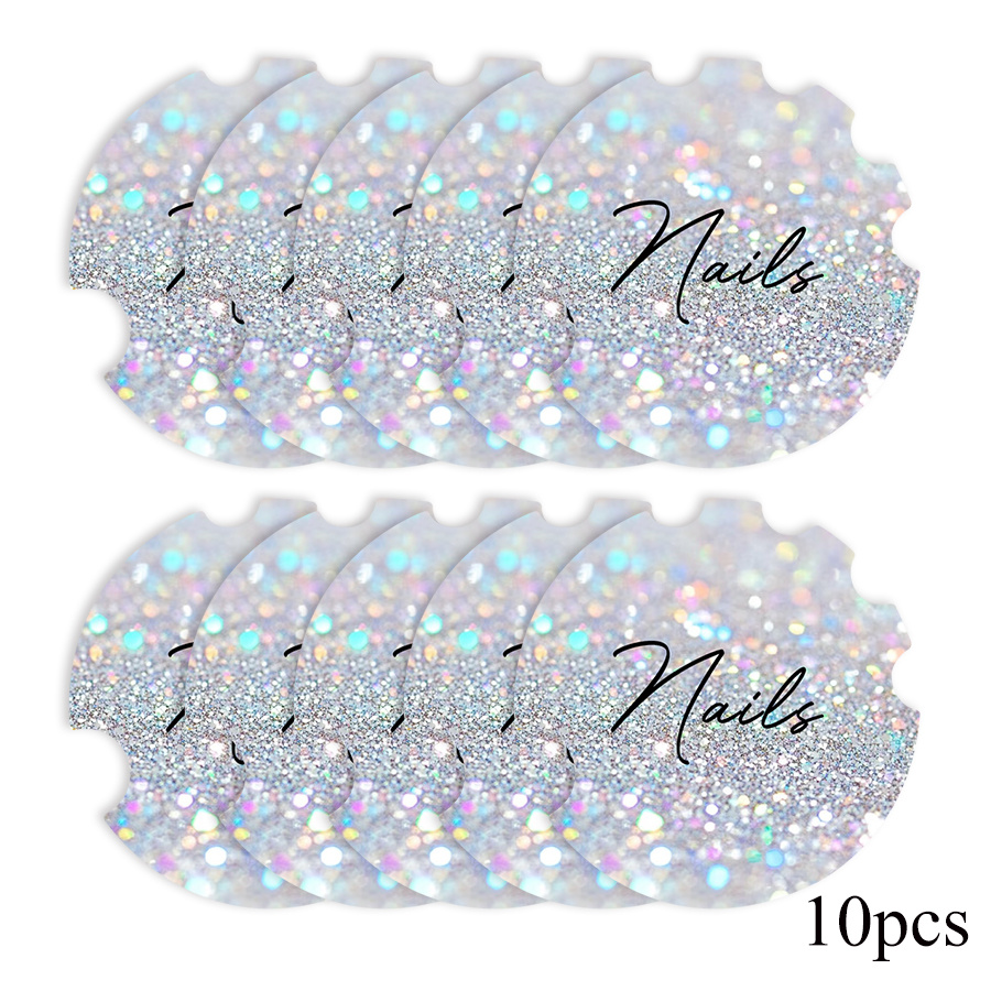 Tech Accessories Board - 10 stuks nagelkunst displaykaart, manicure nagelfotodisc,