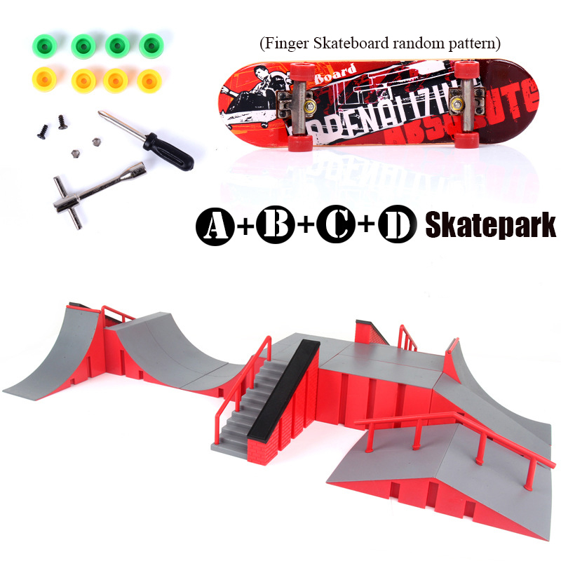 Tech Deck Accessories - Vinger Skateboard Skateboard Skateboard Mini Ramp