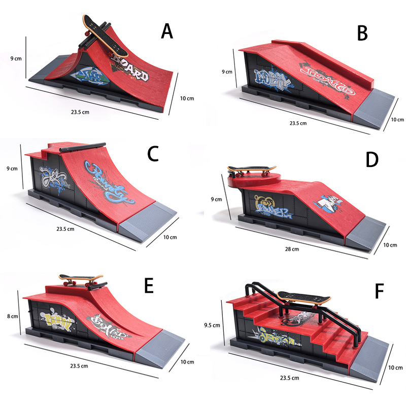 Tech Deck Accessories - DIY Finger Skateboard Skatepark Ramp Onderdelen
