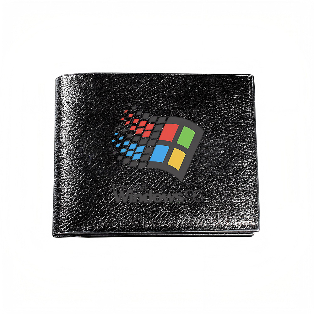 Tech Accessories Business - Windows Logo Design Herenportemonnee Kaarthouder Casual