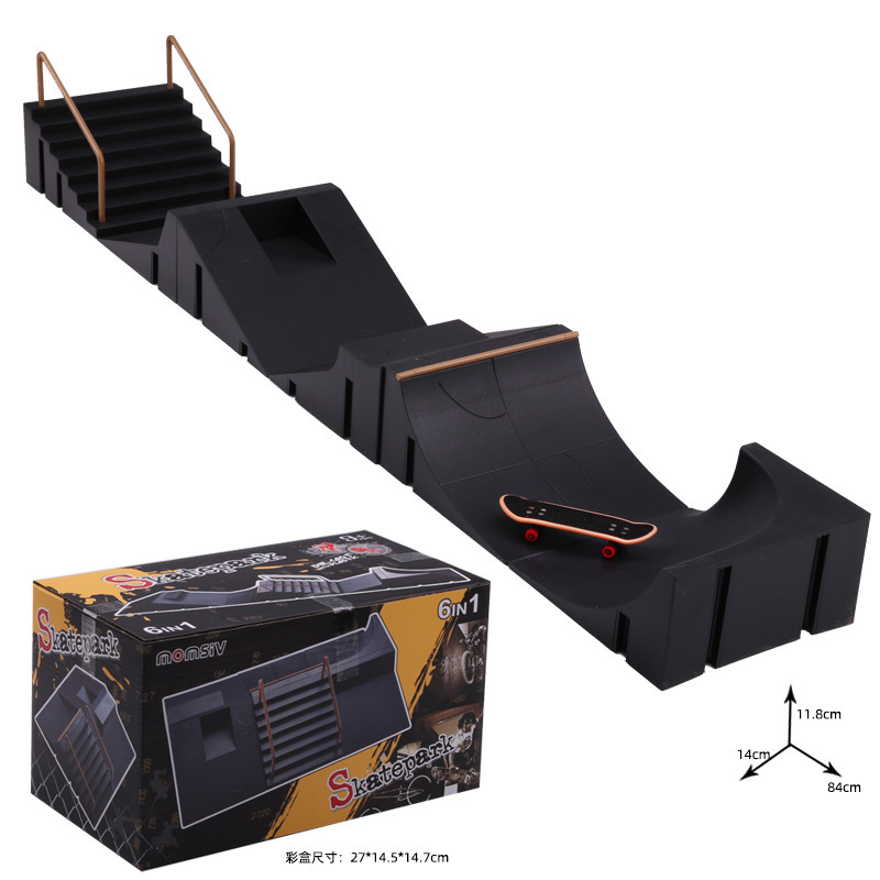 Tech Deck Accessories - 6-in-1 Kinderen Vinger Skateboards Skate Speelgoed