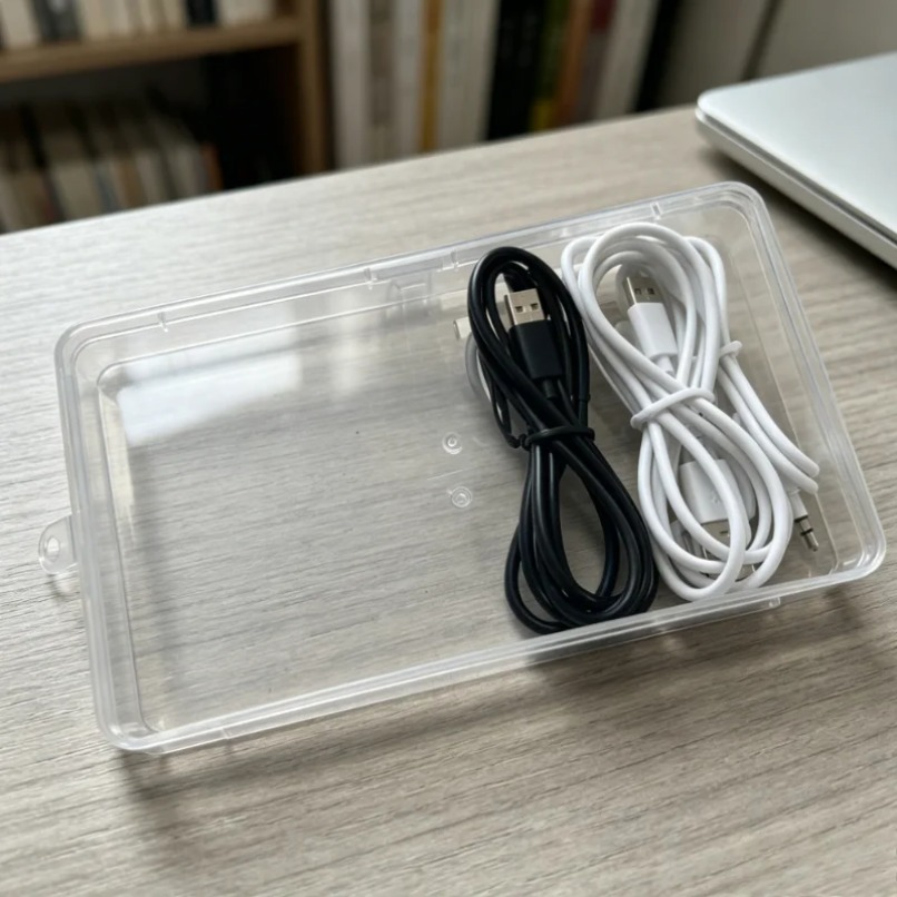 Transparante plastic opbergdoo - Tech Accessories For Office Desk recensie en prijs