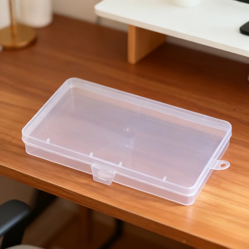 Transparante plastic opbergdoo - Tech Accessories For Office Desk recensie en prijs