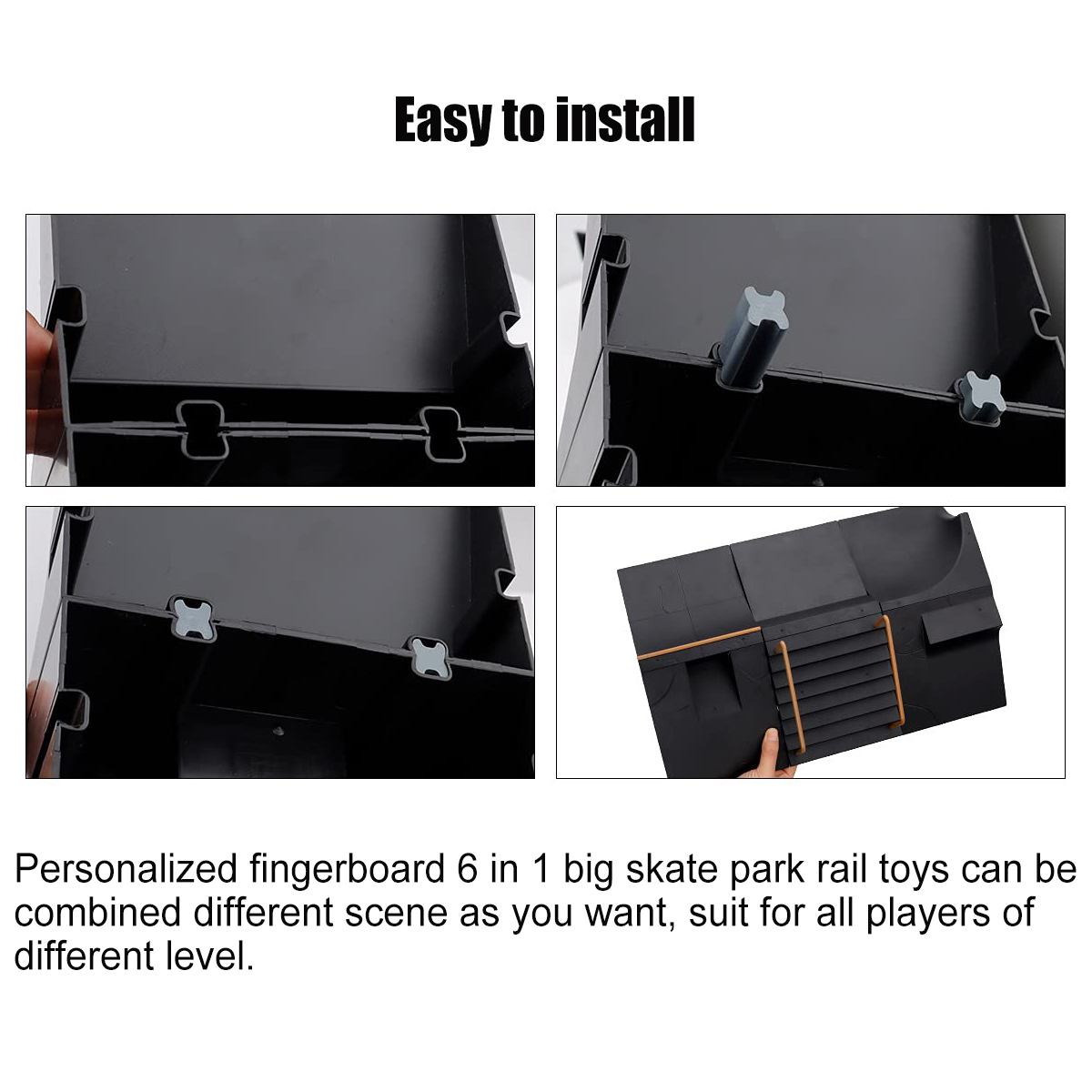 DIY Finger Skatepark Kit Mini  - Tech Deck Accessories recensie en prijs