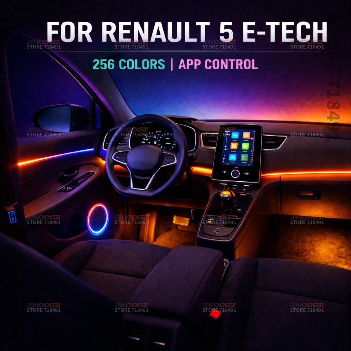 22in1 RGB Auto-interieur Acryl - Tech Accessories Renault recensie en prijs