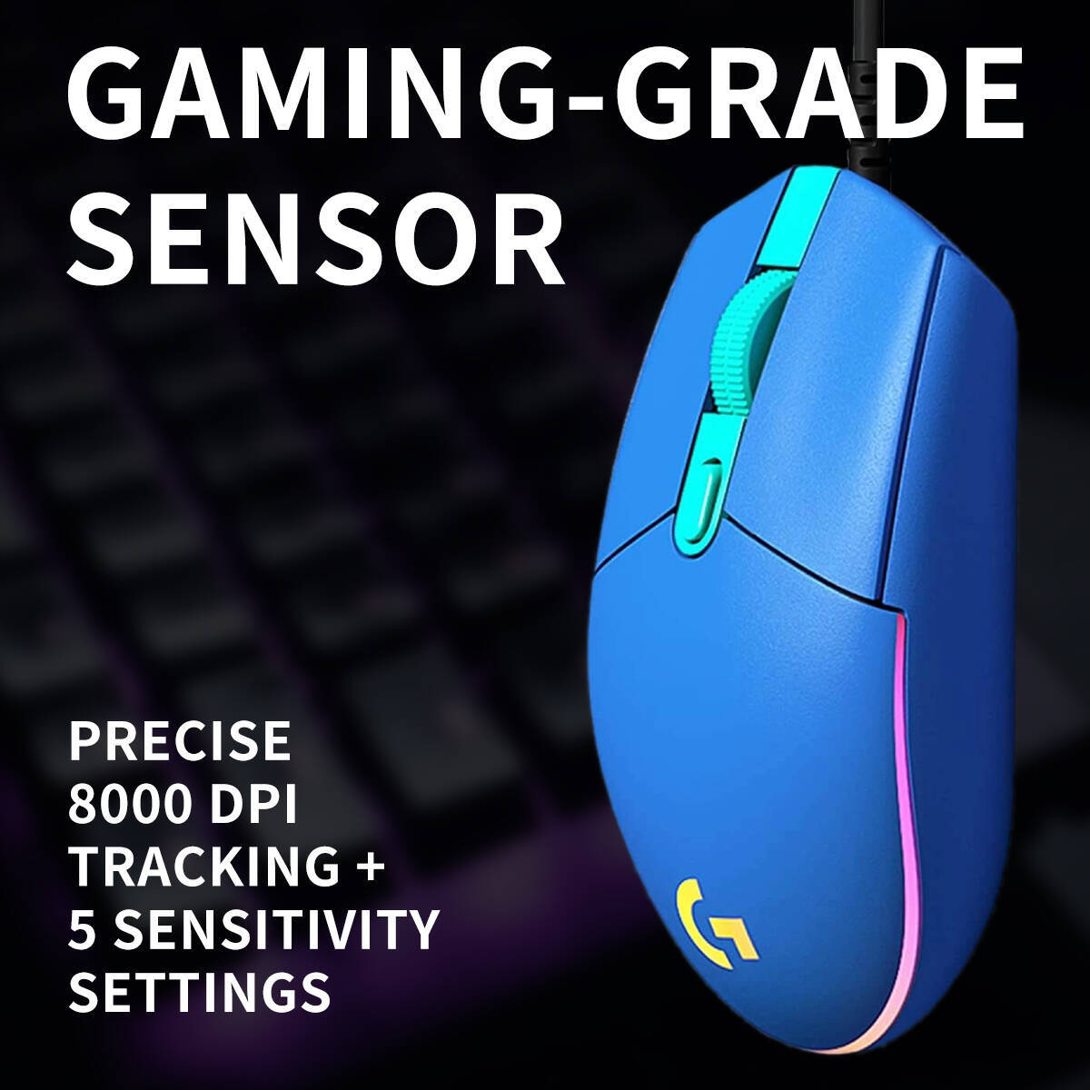 Logitech G203 LIGHTSYNC Bedrad - Logitech Mouse G203 recensie en prijs