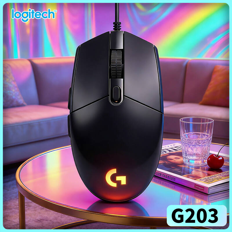 Logitech G203 LIGHTSYNC Gaming - Logitech Mouse G203 recensie en prijs