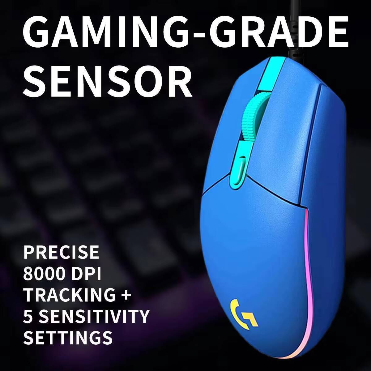 Logitech G203 LIGHTSYNC Gaming - Logitech Mouse G203 recensie en prijs