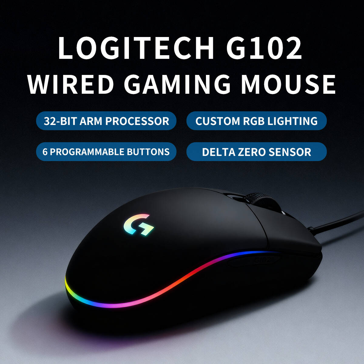 G102 Originele Logitech G203 P - Logitech Mouse G203 recensie en prijs