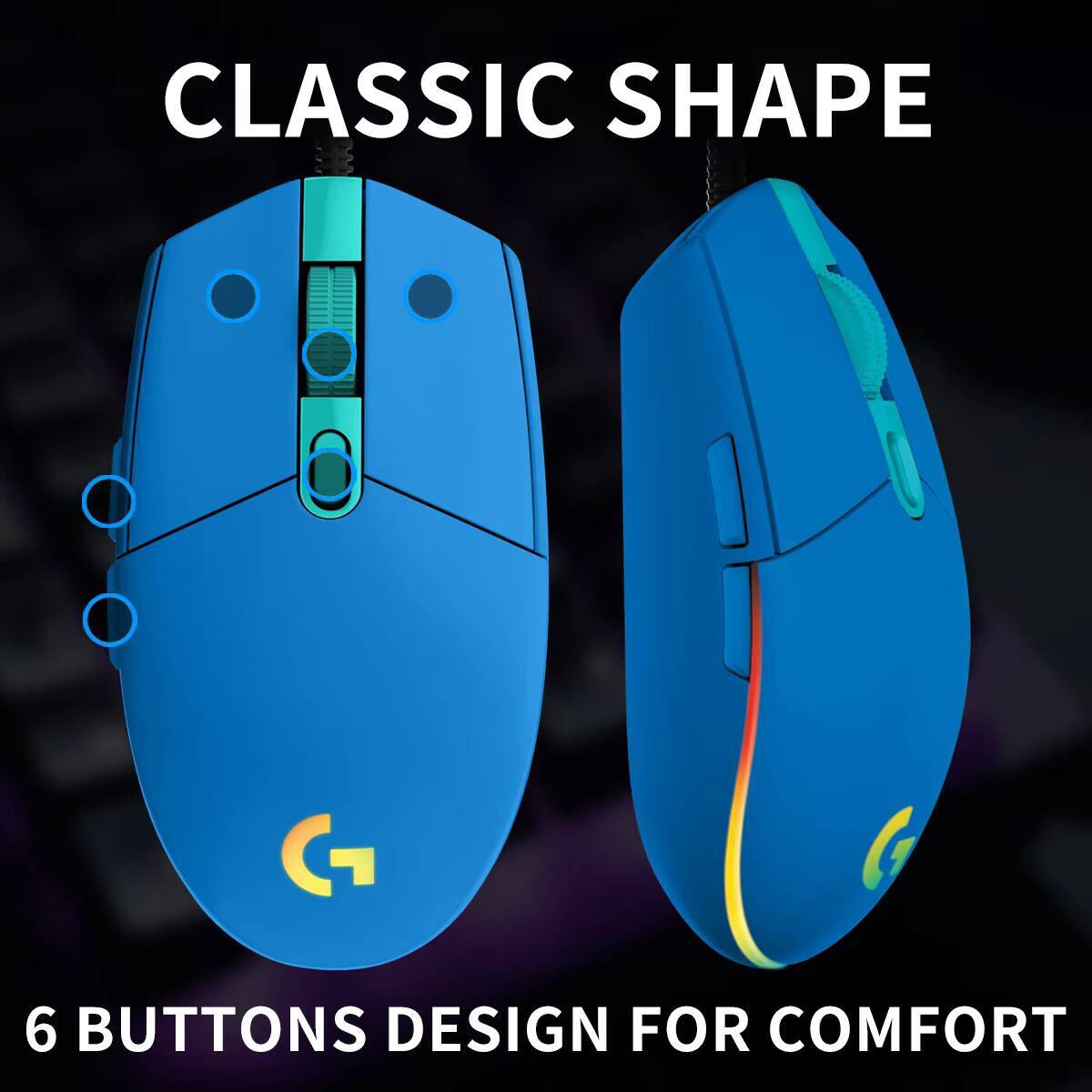 Logitech G203 Prodigy RGB Gami - Logitech Mouse G203 recensie en prijs