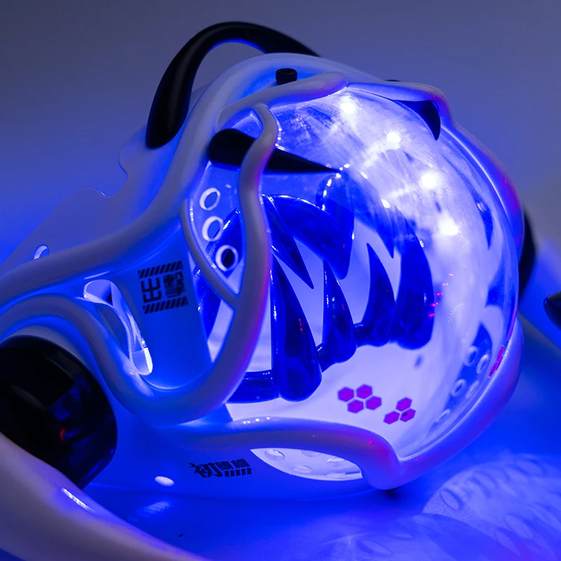 Cyberpunk-stijl LED Mech Maske - Tech Wear Accessories recensie en prijs