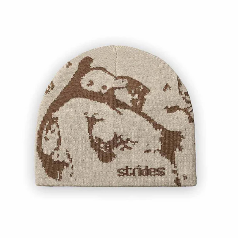 Mannen Beanie Strides Splatter - Tech Wear Accessories recensie en prijs
