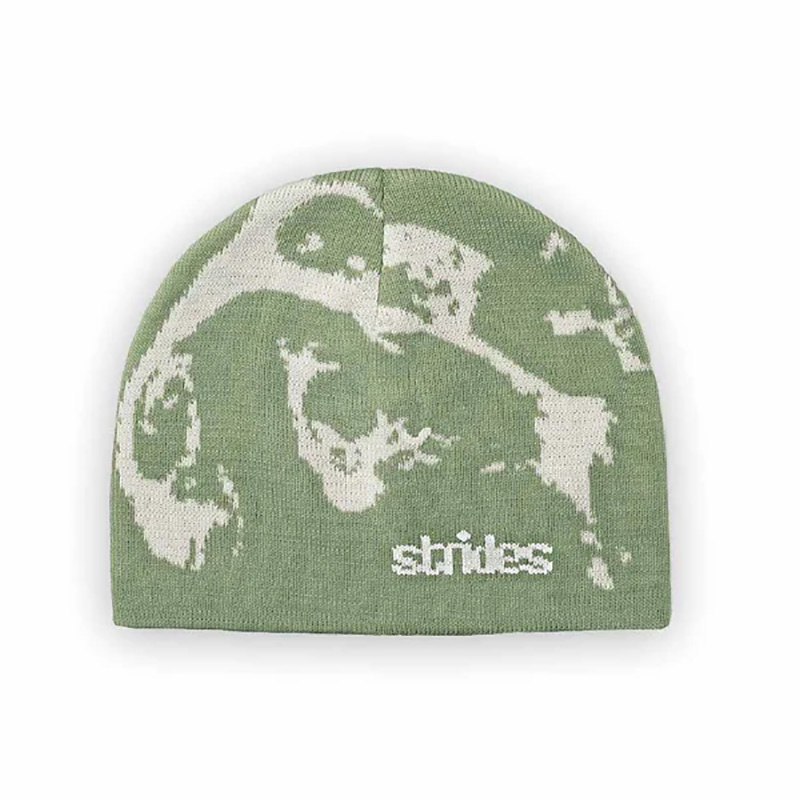 Mannen Beanie Strides Splatter - Tech Wear Accessories recensie en prijs