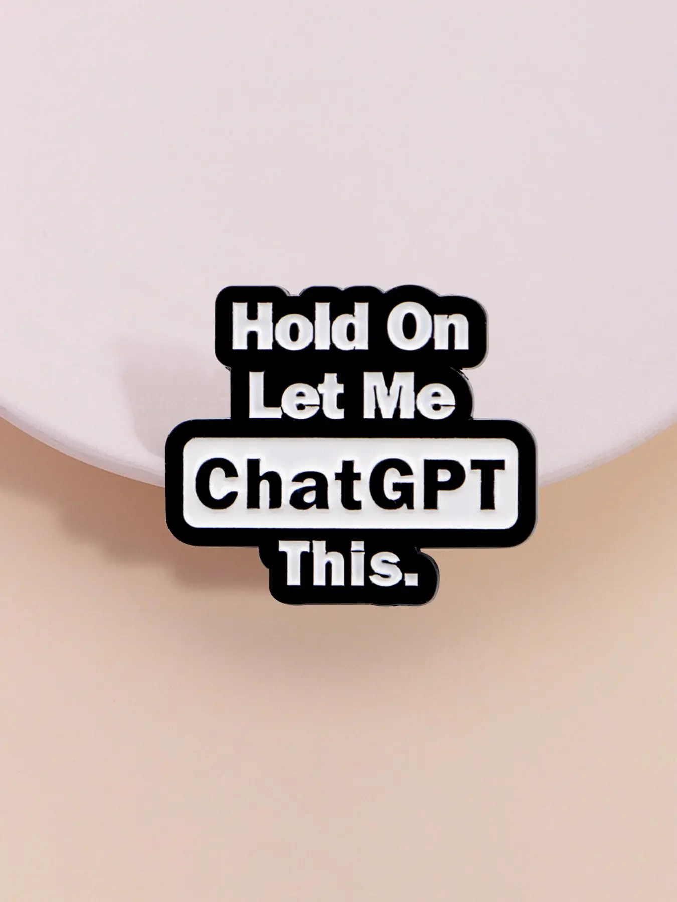 Chatgpt Emaille Pin Embleem Lo - Tech Accessories Logo Design recensie en prijs