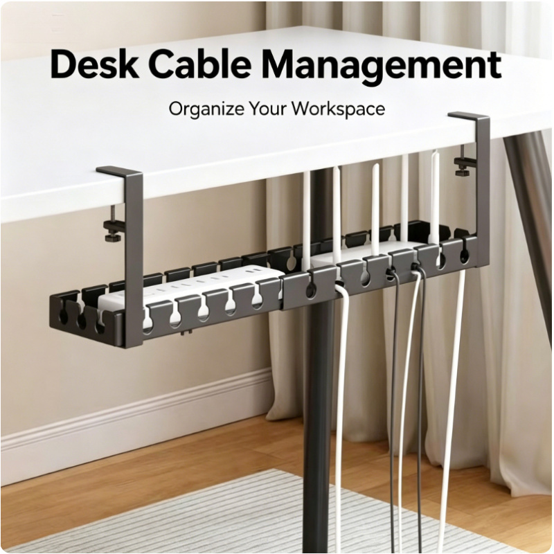 Telescopisch opbergrek onder d - Tech Accessories For Office Desk recensie en prijs