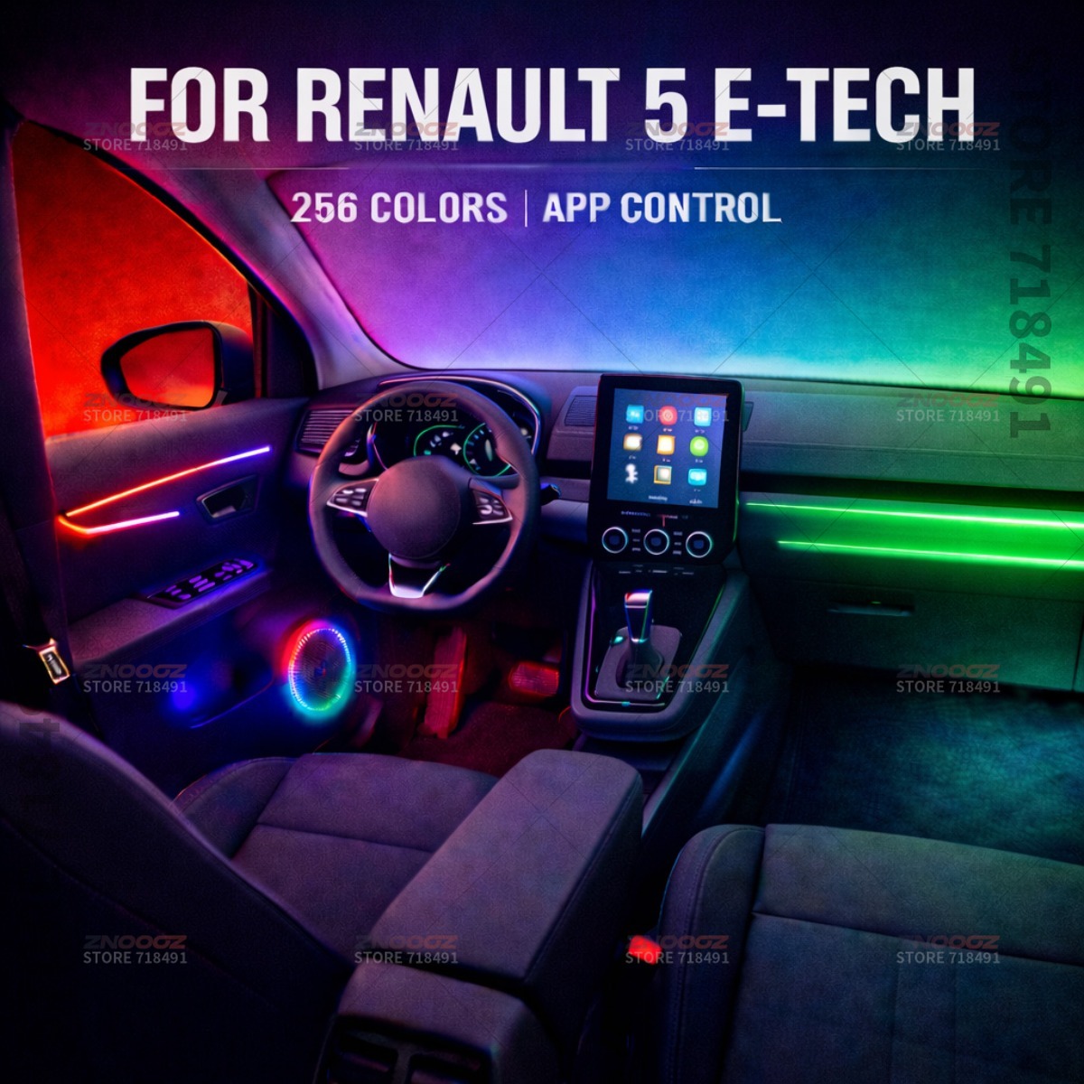 22-in-1 RGB auto-interieur acr - Tech Accessories Renault recensie en prijs