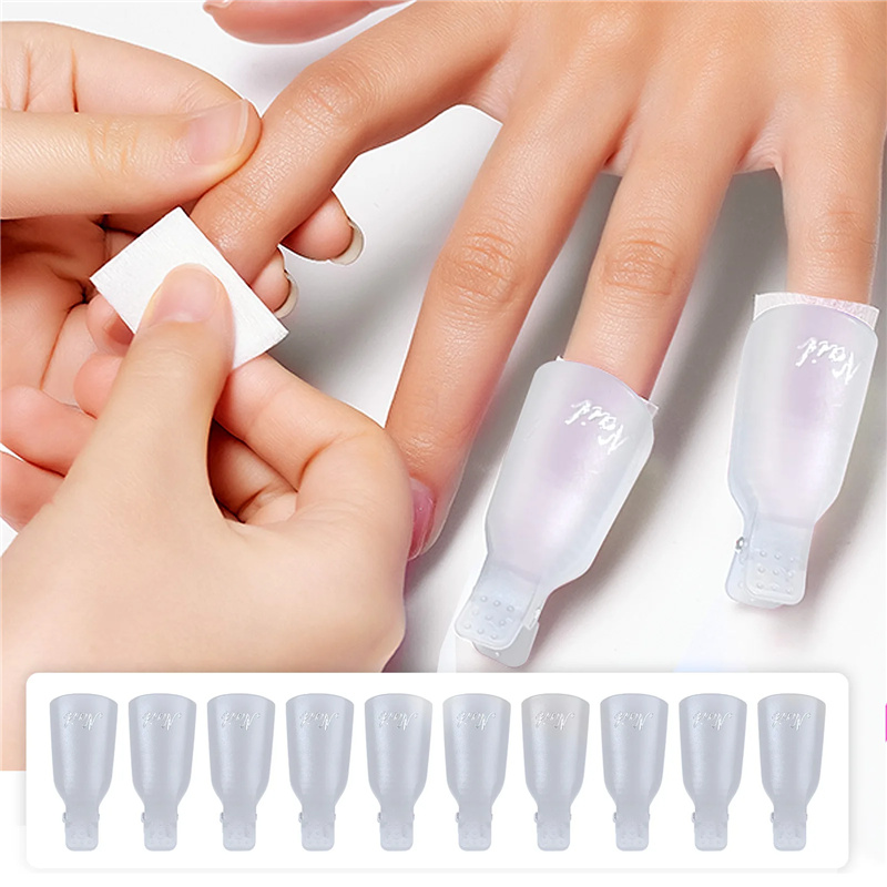 10 stuks plastic acryl nagelku - Nail Tech Accessories recensie en prijs