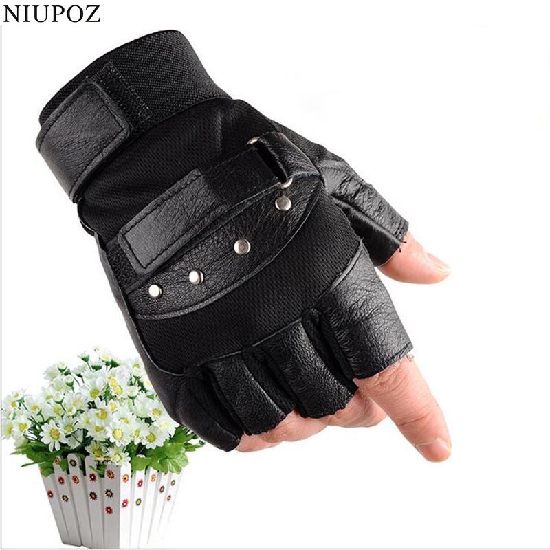 Heren Half Vinger Leren Fitnes - Tech Wear Accessories recensie en prijs