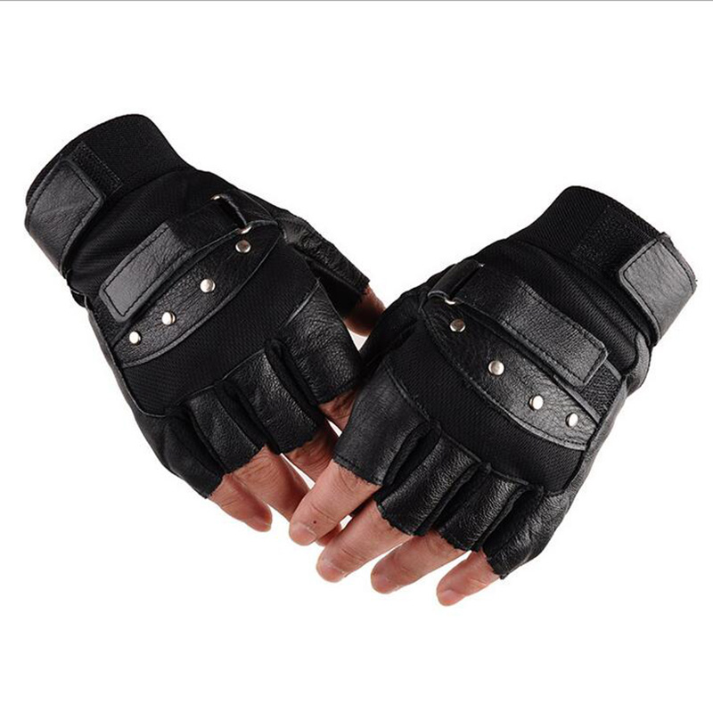 Heren Half Vinger Leren Fitnes - Tech Wear Accessories recensie en prijs