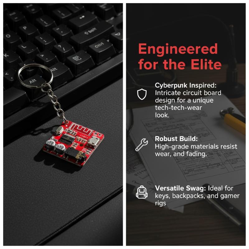 Circuit Board Sleutelhanger Mi - Tech Accessories Board recensie en prijs