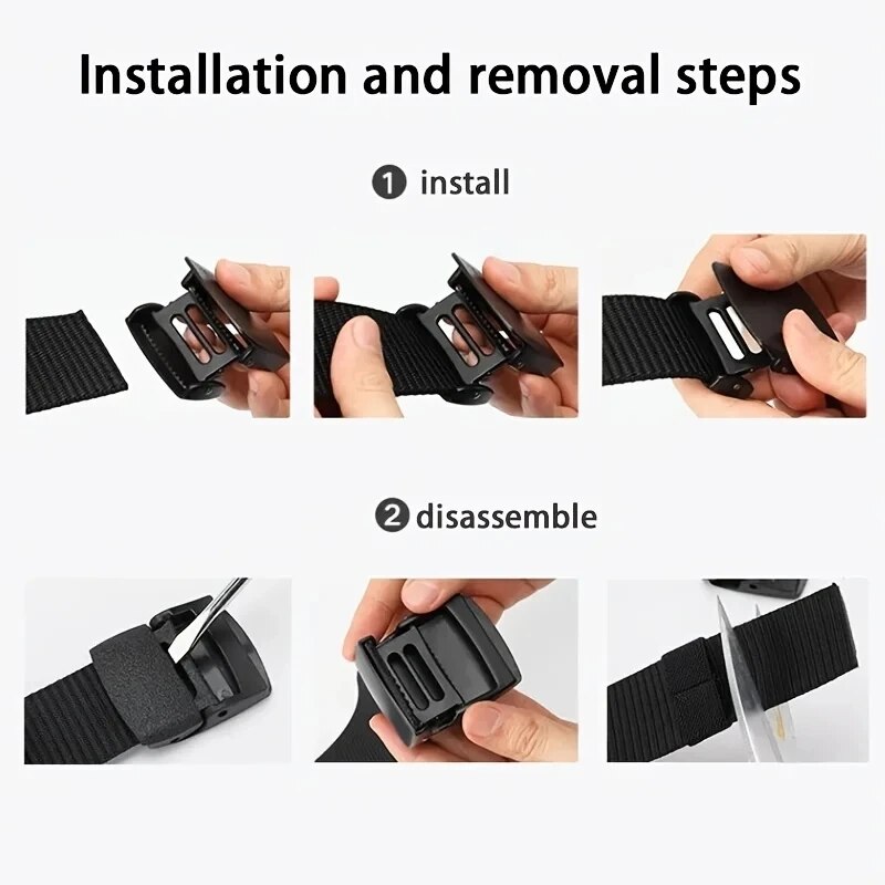 Herenriem Outdoor Casual canva - Tech Wear Accessories recensie en prijs